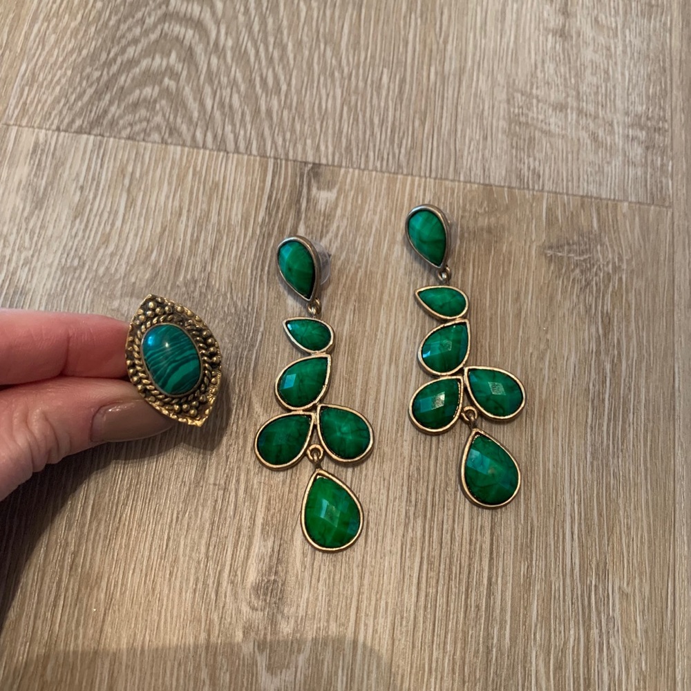 Amrita Singh Emerald Earrings